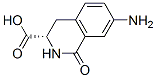 3-Isoquinolinecarboxylicacid,7-amino-1,2,3,4-tetrahydro-1-oxo-,(S)-(9CI) Struktur