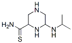 6-isopropylaminopiperazino-2-carbothioamide Struktur