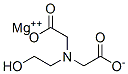 N-(2-Hydroxyethyl)iminobisacetic acid magnesium salt Struktur