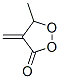 1,2-Dioxolan-3-one, 5-methyl-4-methylene- Struktur