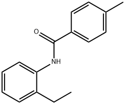 N-(2-ethylphenyl)-4-methylbenzamide Struktur