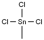 METHYLTIN TRICHLORIDE Struktur