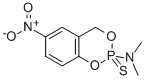 N,N-Dimethyl-6-nitro-4H-1,3,2-benzodioxaphosphorin-2-amine 2-sulfide Struktur