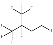 4-碘-2-三氟甲基-1,1,1,2-四氟丁烷 結構式