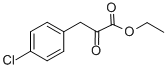 ETHYL 3-(4-CHLOROPHENYL)-2-OXOPROPANOATE Struktur