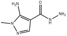 5-AMINO-1-METHYL-1H-PYRAZOLE-4-CARBOHYDRAZIDE Struktur