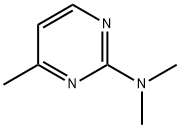 2-Pyrimidinamine, N,N,4-trimethyl- (9CI) Struktur