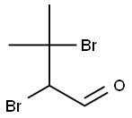 2,3-DIBROMO-3-METHYLBUTANAL Struktur