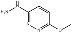 3-Hydrazinyl-6-methoxypyridazine Struktur