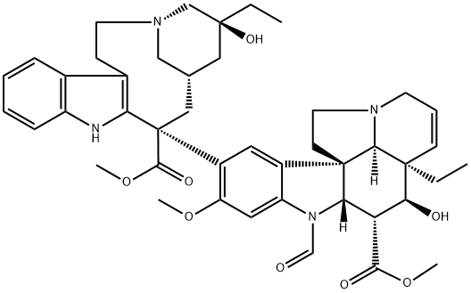 4-Desacetyl 3-Deoxy Vincristine Struktur