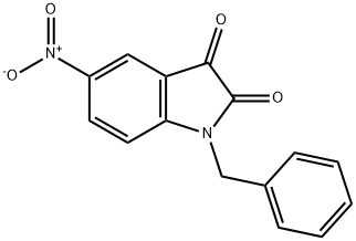 5-NITRO-1-(PHENYLMETHYL)-ISATIN Struktur