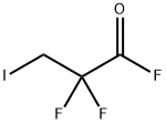 2,2-Difluoro-3-iodopropionic acid fluoride Struktur