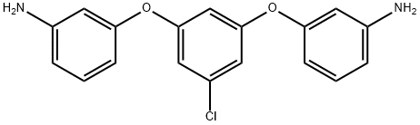 3,3'-[(5-Chloro-1,3-phenylene)bis(oxy)]bisaniline Struktur