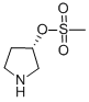 (S)-3-METHANESULFONYLOXY PYRROLIDINE Struktur