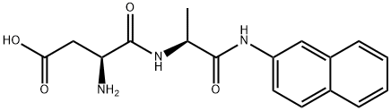 H-ASP-ALA-BETA-NA Struktur