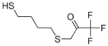 3-((4'-mercapto)butylthio)-1,1,1-trifluoropropan-2-one Struktur