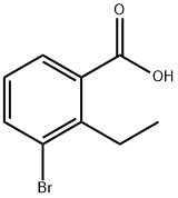 3-ブロモ-2-エチル安息香酸 化學構造式