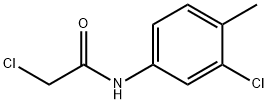 2-CHLORO-N-(3-CHLORO-4-METHYLPHENYL)ACETAMIDE Struktur