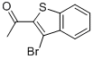 2-ACETYL-3-BROMO-BENZO[B]THIOPHENE Struktur