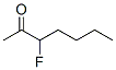 2-Heptanone, 3-fluoro- (9CI) Struktur