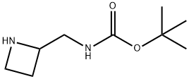 (AZETIDIN-2-YLMETHYL)-CARBAMIC ACID TERT-BUTYL ESTER Struktur