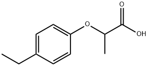 2-(4-ETHYLPHENOXY)PROPANOIC ACID Struktur