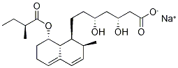 Mevastatin Hydroxy Acid SodiuM Salt Struktur