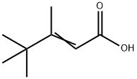 3-t-Butyl-E-2-butenoic acid Struktur