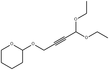 2-[(4,4-Diethoxy-2-butyn-1-yl)oxy]tetrahydropyran Struktur