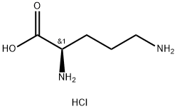 D-ORNITHINE HYDROCHLORIDE Struktur