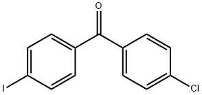 4-CHLORO-4'-IODOBENZOPHENONE Struktur