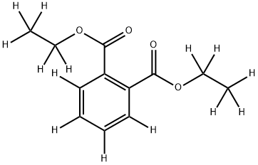 DIETHYL PHTHALATE-D14 Struktur