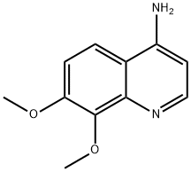 4-AMINO-7,8-DIMETHOXYQUINOLINE Struktur