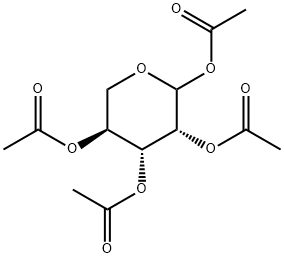 L-LYXOPYRANOSE TETRAACETATE Struktur