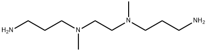 N,N''-ethylenebis[N-methylpropane-1,3-diamine]  Struktur