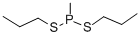 Methyldithiophosphonous acid dipropyl ester Struktur