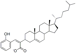 cholesteryl-2-coumarate Struktur