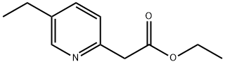 Ethyl (5-Ethyl-2-pyridinyl)acetate Struktur