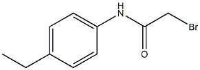 2-BROMO-N-(4-ETHYLPHENYL)ACETAMIDE Struktur