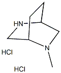 2-Methyl-2,5-diazabicyclo(2.2.2)octane dihydrochloride Struktur