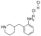 3-(2-Aminobenzyl)piperidine dihydrochloride Struktur