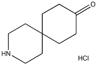 3-Aza-spiro[5.5]undecan-9-one hydrochloride Struktur