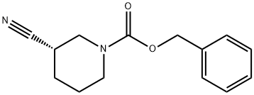 (S)-1-Cbz-3-Cyano-Piperidine Struktur