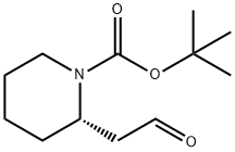 (S)-1-Boc-2-(2-Oxoethyl)Piperidine Struktur