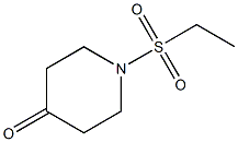 1-(ethylsulfonyl)piperidin-4-one Struktur