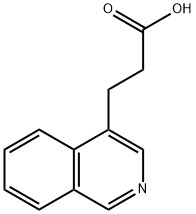 3-(ISOQUINOLIN-4-YL)PROPANOIC ACID Struktur