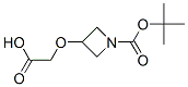 1-Boc-3-Carboxymethoxy-azetidine Struktur