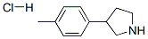 3-(4-Methylphenyl)Pyrrolidine Hydrochloride Struktur