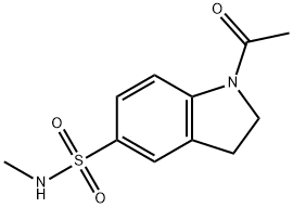 1-Acetyl-N-methylindoline-5-sulfonamide Struktur