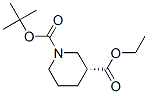 (R)-N-Boc-3-piperidinecarboxylate ethyl ester Struktur